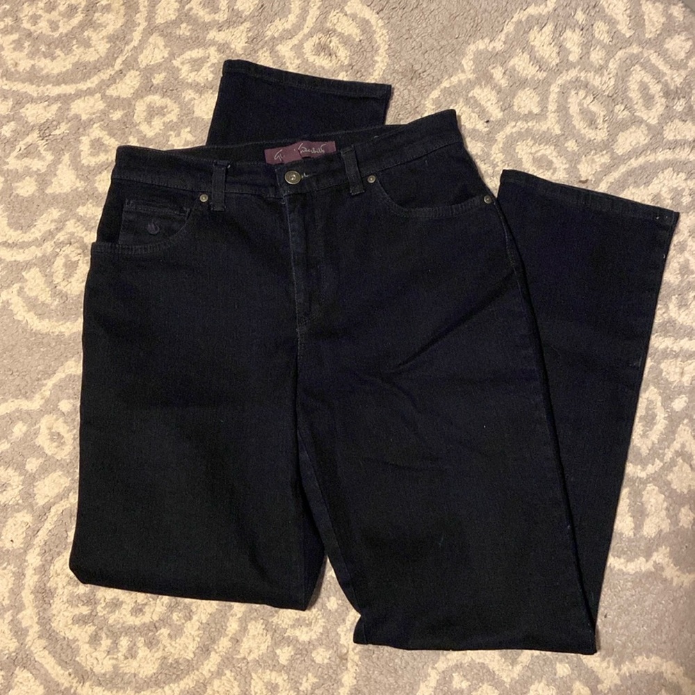 Women’s Stretch Gloria Vanderbilt Jeans Size 6 Amanda Dark blue